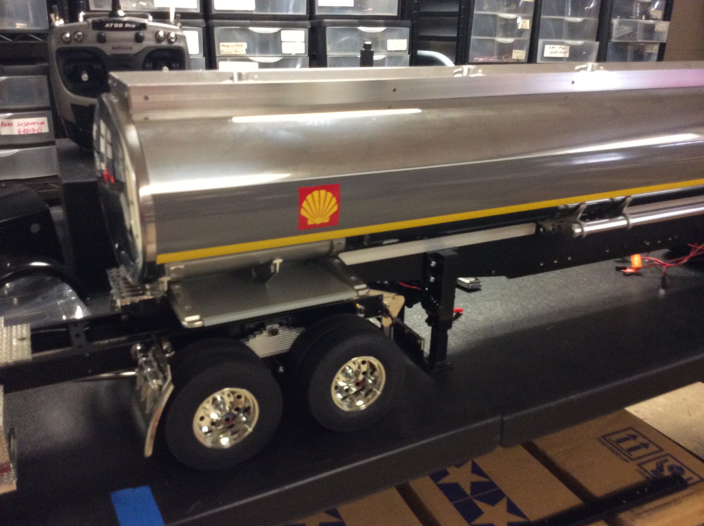 Semi Frame Rails b-train trailer sub-FRAME rails only | SemiJoe R/C Truck Shop