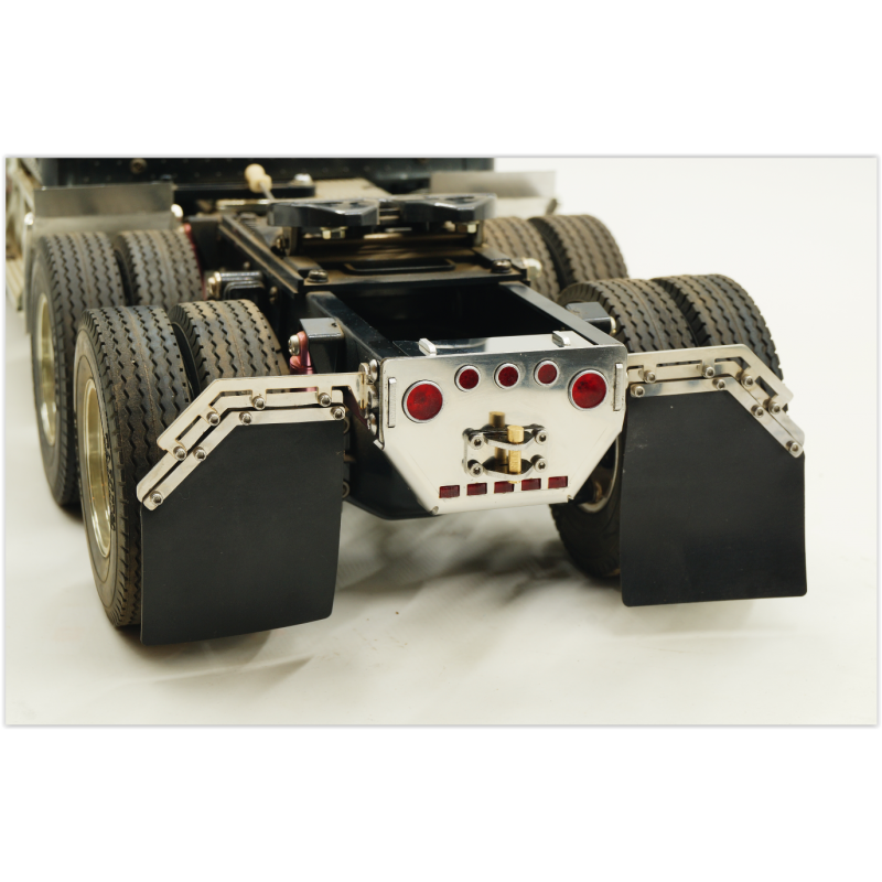 JTS Tractor rear bumper plates, lenses, mud flaps hanger SemiJoe R/C